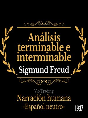 cover image of Análisis terminable e interminable